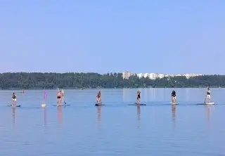 Соревнования по Сапсерфингу: Открытый Чемпионат Сенежа в Солнечногорске