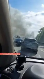 Пожар в нежилом здании в Клину: площадь возгорания 2500 кв. м