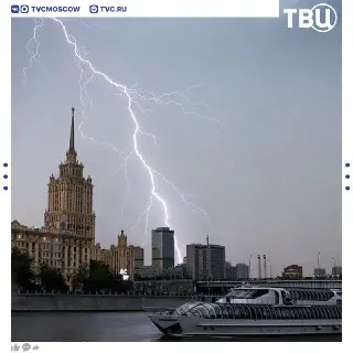 В Москве и Подмосковье введён жёлтый уровень погодной опасности