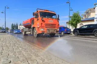 Кашира готовится к Дню города: уборка улиц в активной фазе