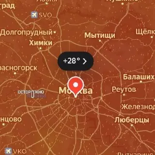 30-градусная жара и грозы ожидаются в Московском регионе сегодня