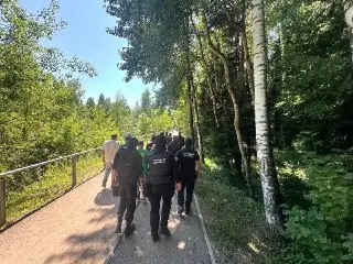 Межведомственные рейды в лесопарках: предотвращение пожаров