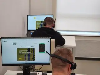 Незрячие ветераны СВО начали работать в колл-центре Минобороны