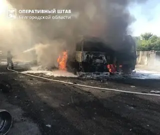 Трагедия в Шебекино: Дрон атаковал автобус, 5 погибших