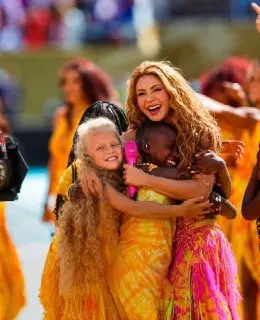 Юная Танцовщица Есения Михеева Впечатлила Шакиру на Чемпионате Мира