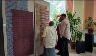 Выставка Тканых Сокровищ XIX Века в Пущино