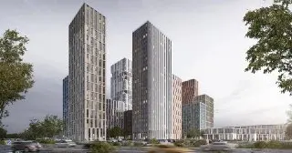 В Москве планируют жилые башни у парка «Тушинский» высотой 100 метров