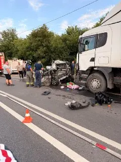 Смертельное ДТП на трассе М-5: три автомобиля столкнулись