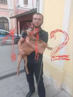 Москвич получил 5 суток ареста за прогулку с козой по Красной площади