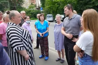 Обсуждение новой контейнерной площадки прошло в Мытищах