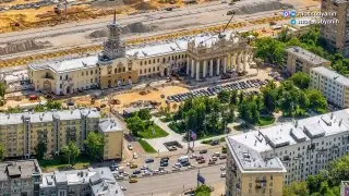 Благоустройство сквера у Центрального ипподрома завершено