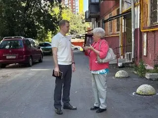 Проверка придомовых территорий в Подольске: что обсудили с жителями