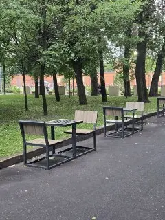 Шахматная зона под открытым небом открылась в Таганском парке
