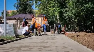 Благоустройство сквера у колледжа в Бронницах: что нового?