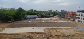 Благоустройство школы у Люблинского парка: работы к 1 сентября