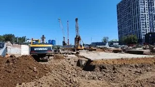 Строительство станции метро «Москворечье» на Бирюлёвской линии продолжается