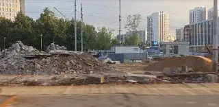 Реконструкция станции «Серп и Молот»: новый вестибюль почти готов