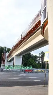 Обновлённый воздушный переход на Киевском шоссе радует жителей
