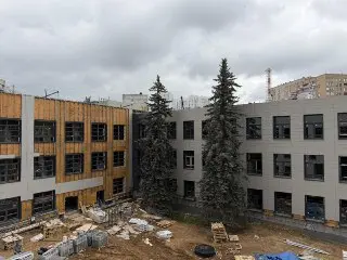 Завершение строительства пристройки к школе № 9 запланировано на конец года
