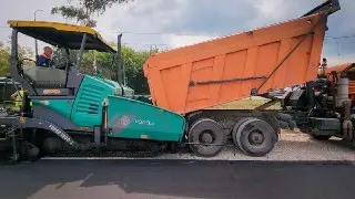 В Бронницах обновляют парковку у лицея для удобства пассажиров