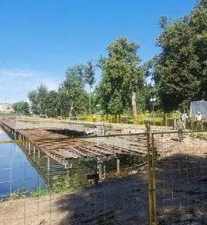 Демонтаж настила набережной Ногинского пруда: что происходит?
