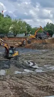 Реконструкция пруда в парке Зюзино: что происходит?