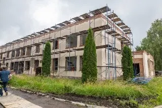 Капремонт Детской школы искусств в Кубинке близок к завершению