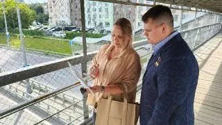 Обсуждение строительства моста на предвыборной встрече жителей