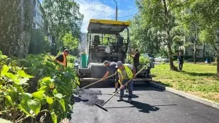 Завершение благоустройства дворов на Красногвардейском бульваре