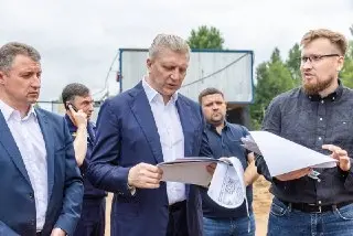Строительство жилого дома для военнослужащих в Кубинке близится к завершению