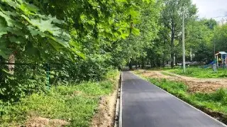 В Подольске открыли новую «народную тропу» для пешеходов