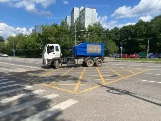 В Зеленограде появилась новая «вафельная» разметка для безопасности