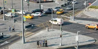 Вафельная разметка: 11 новых перекрестков в Москве