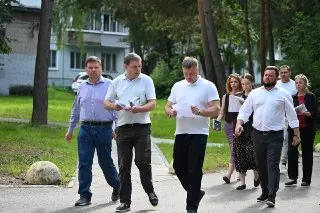 Депутат Вячеслав Орехов посетил Пущино для решения проблем жителей