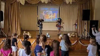 Шоу перевоплощений в пришкольном лагере «Радуга»