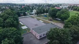 В Бронницах строят новую многофункциональную хоккейную площадку