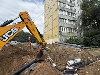 Обновление теплосетей на Белой Даче: готовность 90% и новые трубы