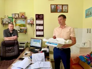 В Звенигороде установлены новые весы для новорожденных в поликлинике