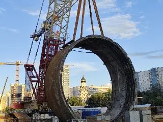 Завершение демонтажа щита «Мария» на Рублёво-Архангельской линии