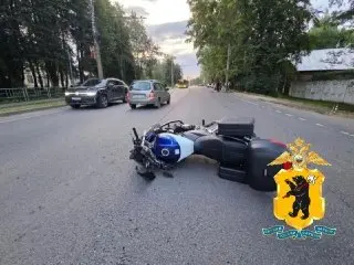 ДТП на улице Большая Норская: мотоциклист и велосипедистка пострадали