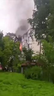 Взрыв газового баллона в многоквартирном доме: три пострадавших