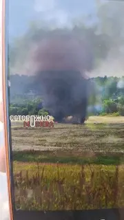 Самолет рухнул под Звенигородом: очевидцы слышали громкий хлопок