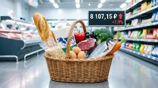 Цены на продуктовую корзину в России выросли на 7,9% в 2026 году