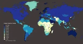 Россия на уровне Европы: 90% населения пользуется Интернетом