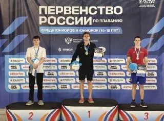 Бронзовая медаль для Мытищинского пловца на чемпионате России