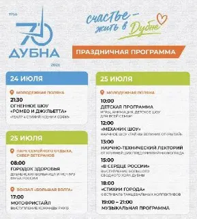 Дубна отмечает 70-летие: юбилей с измененной программой