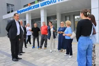 В Первомайском откроется новая школа с современными технологиями