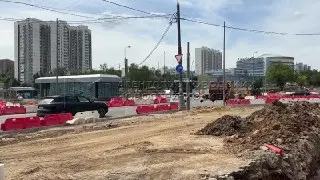 Благоустройство у метро «Южная»: новые работы по коммуникациям