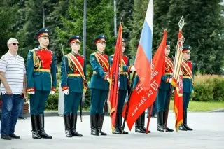 В Крылатском отметили 85 лет со дня первого налета на Москву