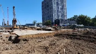 Запуск тоннелепроходческого щита на Бирюлёвской линии метро